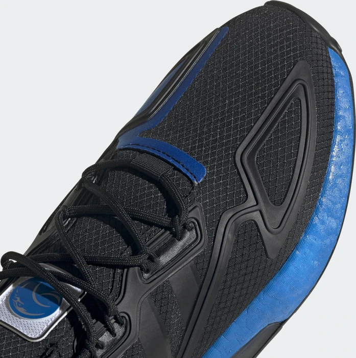 adidas ZX 2K Boost core black/glow blue (Herren)
