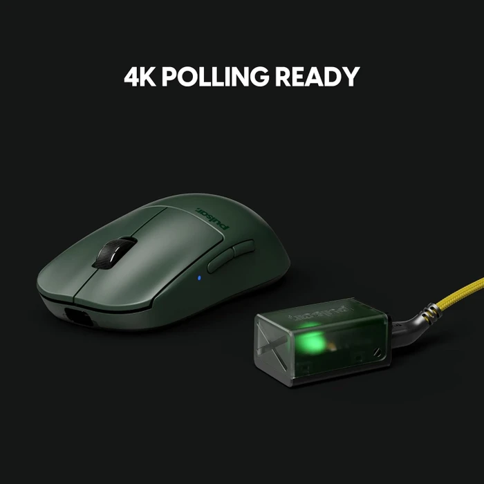 Pulsar Gaming Gears X2V2 Mini Wireless Founder's Edition Green, USB