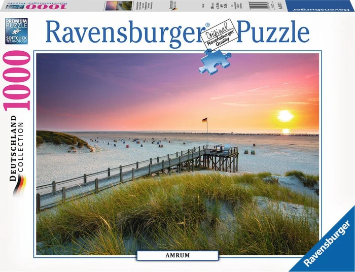 Ravensburger Puzzle Sonnenuntergang über Amrum