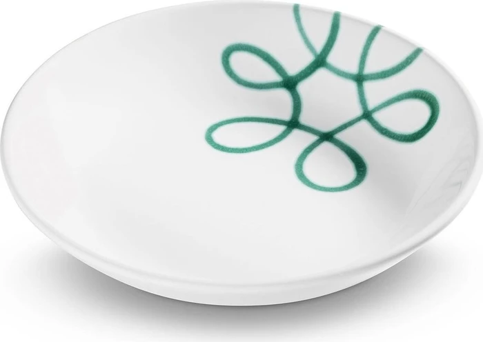 Gmundner Keramik Pur geflammt Suppenteller 20cm grün