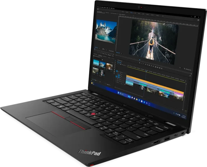 Lenovo ThinkPad L13 2-in-1 G5 (Intel), Black, Core Ultra 7 155U, 32GB RAM, 512GB SSD, DE