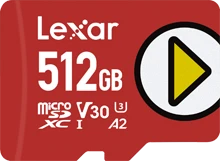 Lexar PLAY R150 512GB, UHS-I U3, A2, Class 10