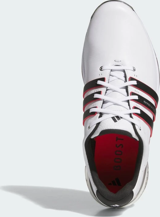 adidas Tour360 25 Spikeless cloud white/core black/lucid red (Herren)