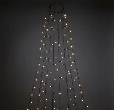 Konstsmide Lichterkette Baummantel LED 240x bernstein