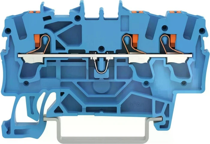 Wago Durchgangsklemme Serie 2202 mit Drücker