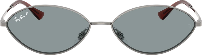 Ray-Ban RB3757 Kai Bio-Based polished gunmetal/azure