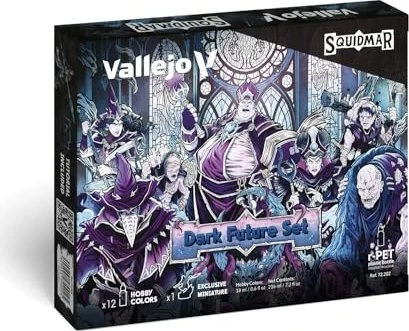 Vallejo Game Color Squidmar Dark Future Farbset, 13-tlg.