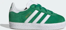 adidas Gazelle Comfort Closure Elastic Laces green/cloud white/gold metallic (Junior)