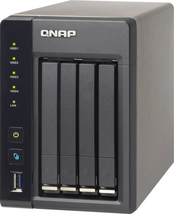 QNAP Turbo Station TS-453S Pro, 4GB RAM, 2x RJ-45 1000Base-T, 3x USB-A 2.0