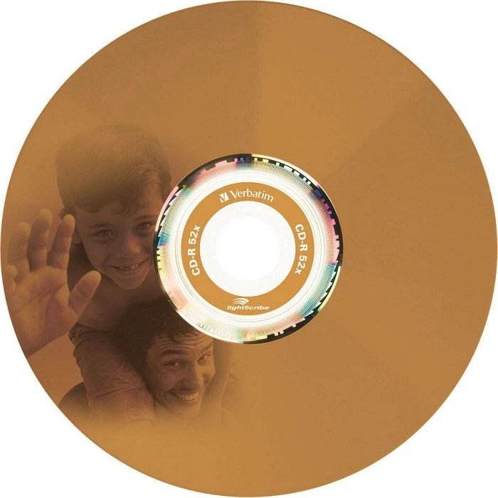 Verbatim Azo Lightscribe Colour CD-R 80min/700MB, Lightscribe, 10er Slimcase
