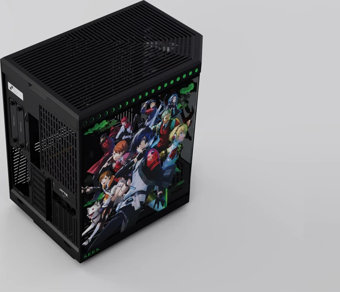 Hyte Y70 Persona 3 Reload, Glasfenster