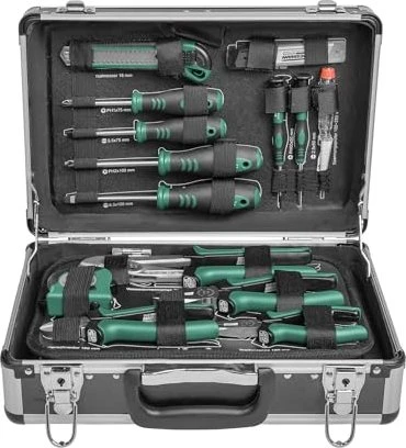 Mannesmann M29067 Handwerkzeugset inkl. Koffer, 90-tlg.