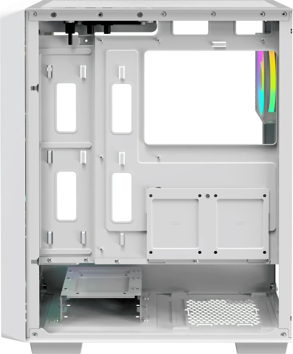 Ocypus Gamma C60 ARGB, weiß, Glasfenster