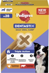 Pedigree Dentastix, Daily Oral Care mittelgroße Hunde, 28 Stück