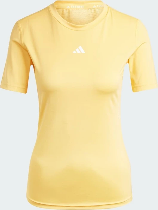 adidas Techfit Training Kompressionsshirt kurzarm semi spark/white (Damen)