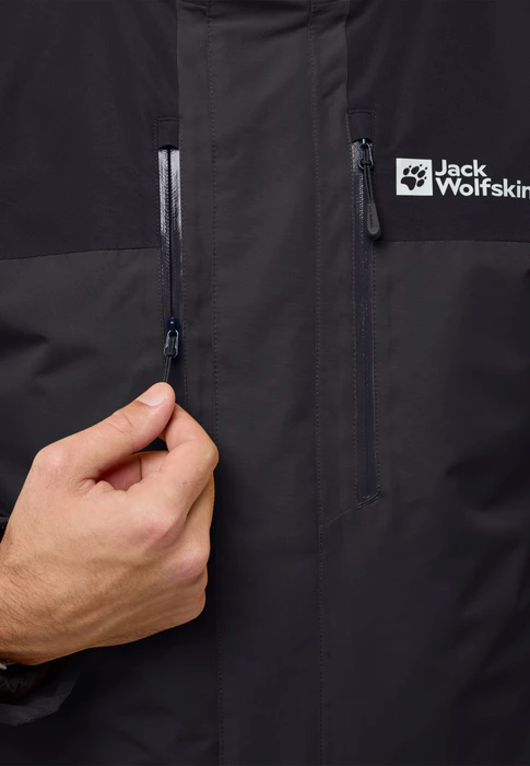 Jack Wolfskin Jasper 3in1 Funktionsjacke phantom (Herren)