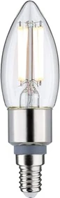 Paulmann Filament LED Kerze E14 5W warmweiß klar