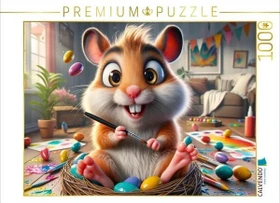 Calvendo Ostereierspaß mit dem Künstler-Hamster