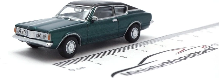 Herpa Ford Taunus Coupé Knudsen dunkelgrün metallic