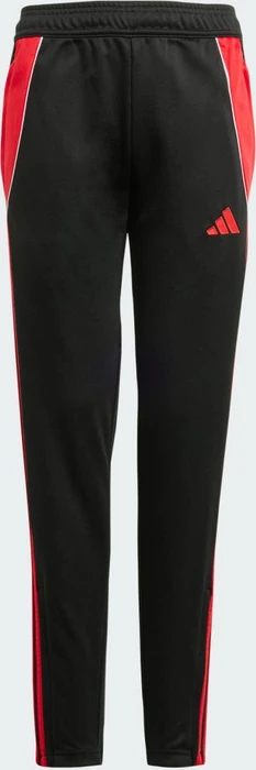 adidas Tiro 24 Slim Trainingshose lang black/pure ruby (Junior)