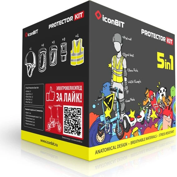 IconBIT Protector Kit Size L Protektoren Set (AS-1975K)