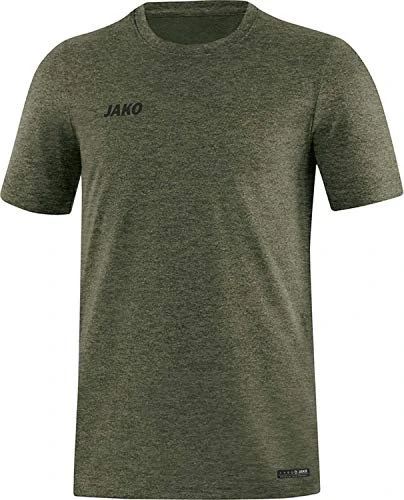 Jako Premium Basics T-Shirt kurzarm khaki melange