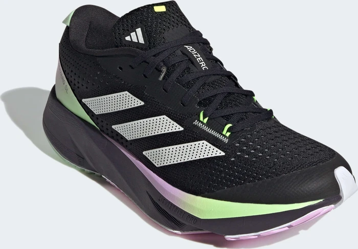 adidas Adizero SL core black/zero metalic/green spark (Damen)