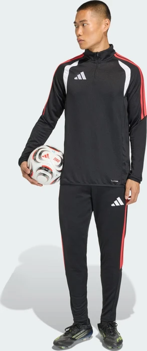 adidas Tiro 26 League Trikot langarm black/semi lucid red (Herren)