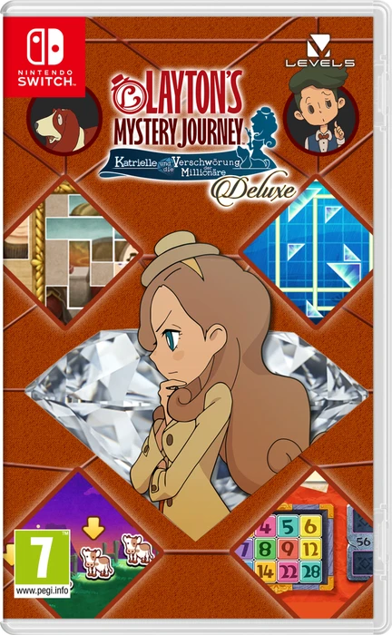 Layton's Mystery Journey: Katrielle und die Verschwörung der Millionäre Deluxe (Switch)