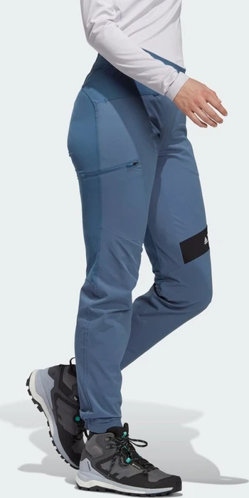 adidas Techrock Alpine Kletterhose lang wonder steel (Damen)