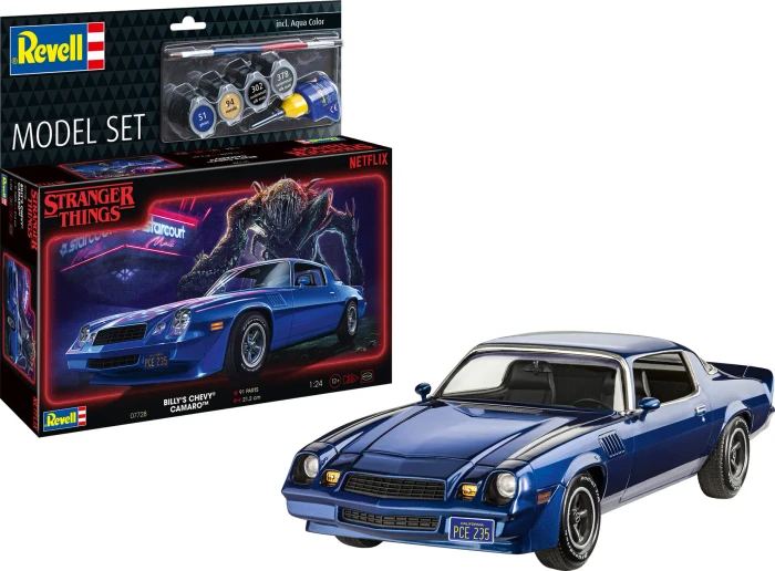 Revell Model Set Stranger Things Billy's Chevy Camaro Z-28