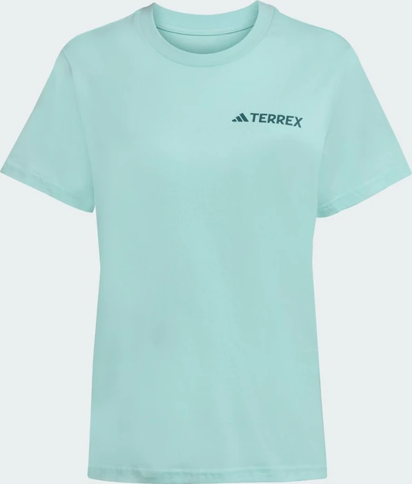 adidas Terrex Graphic T-Shirt kurzarm semi flash aqua (Damen)