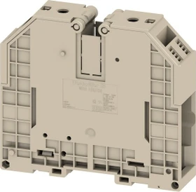Weidmüller WDU 120/150 Durchgangs-Reihenklemme, Schraubanschluss, dunkelbeige, 120 mm², 269 A, 1000 V, Anzahl Anschlüsse: 2