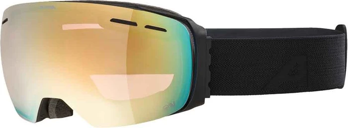 Alpina Granby QV black matt/mirror gold-black
