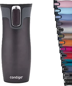 Contigo Autoseal West Loop Isolierbecher 470ml gunmetal