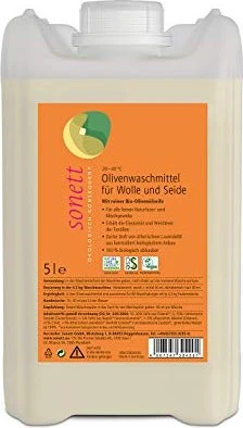 Sonett Olivenwaschmittel für Wolle und Seide, 5l