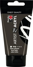 Marabu Artist Acryl Acrylfarbe, umbra gebrannt, 75ml
