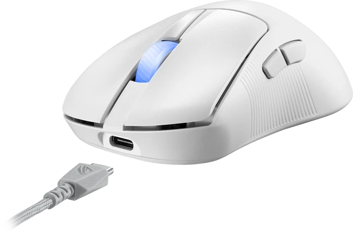 ASUS ROG Keris II Ace Wireless AimPoint Moonlight White, USB/Bluetooth