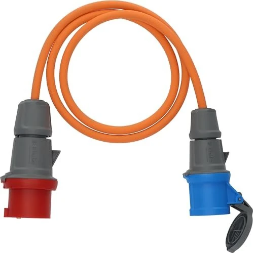 Brennenstuhl Camping-Adapterkabel/CEE-Adapter mit 400V/16A CEE-Stecker und CEE-Kupplung