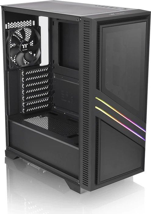 Thermaltake Versa T35 TG RGB, schwarz, Glasfenster