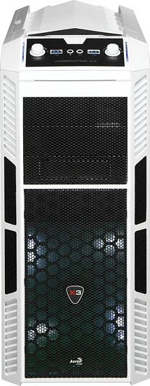 AeroCool XPredator X3 White Edition, Acrylfenster