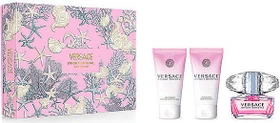 Versace Bright Crystal EdT 50ml + Body Lotion 50ml + Duschgel 50ml Duftset
