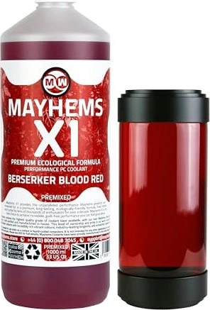 Mayhems X1 Blood Red, Kühlflüssigkeit, 1000ml