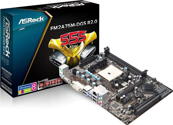 ASRock FM2A75M-DGS R2.0 (AMD FM2)