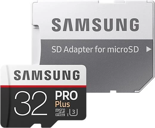 Samsung PRO Plus R100/W90 32GB Kit, UHS-I U3, Class 10