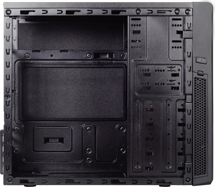 SilverStone Precision PS09 schwarz, schallgedämmt