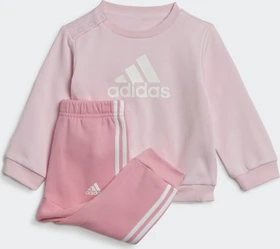 adidas Badge of Sport Trainingsanzug clear pink/white (Junior)