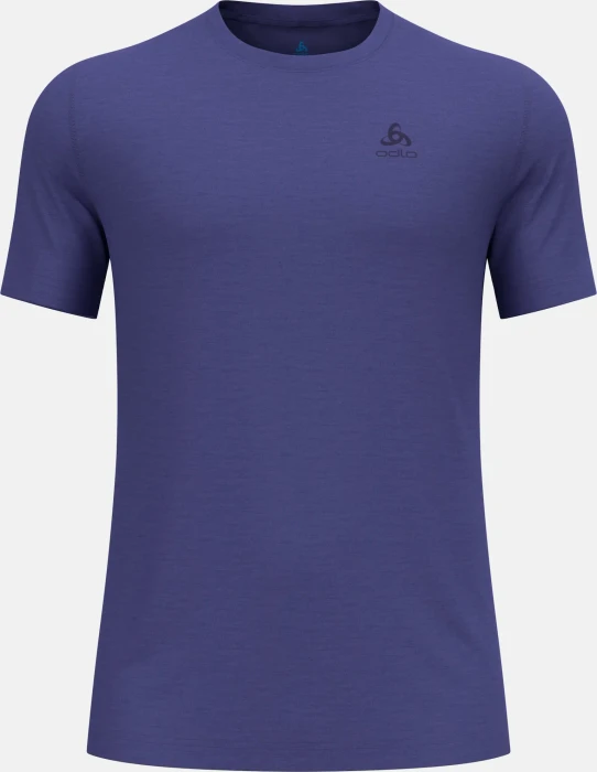 Odlo Natural Merino 160 Baselayer Funktionsshirt kurzarm skipper blue (Herren)