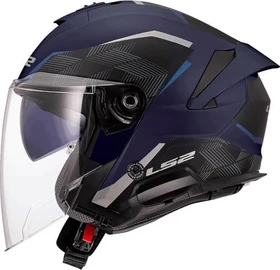 LS2 OF618 Verso II Air matt blau/schwarz
