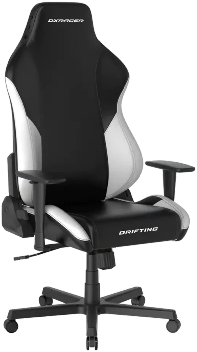 DXRacer Drifting Series 2023 L Kunstleder Gamingstuhl, schwarz/weiß